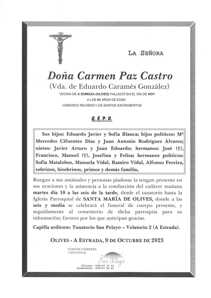 Foto principal CARMEN PAZ CASTRO
