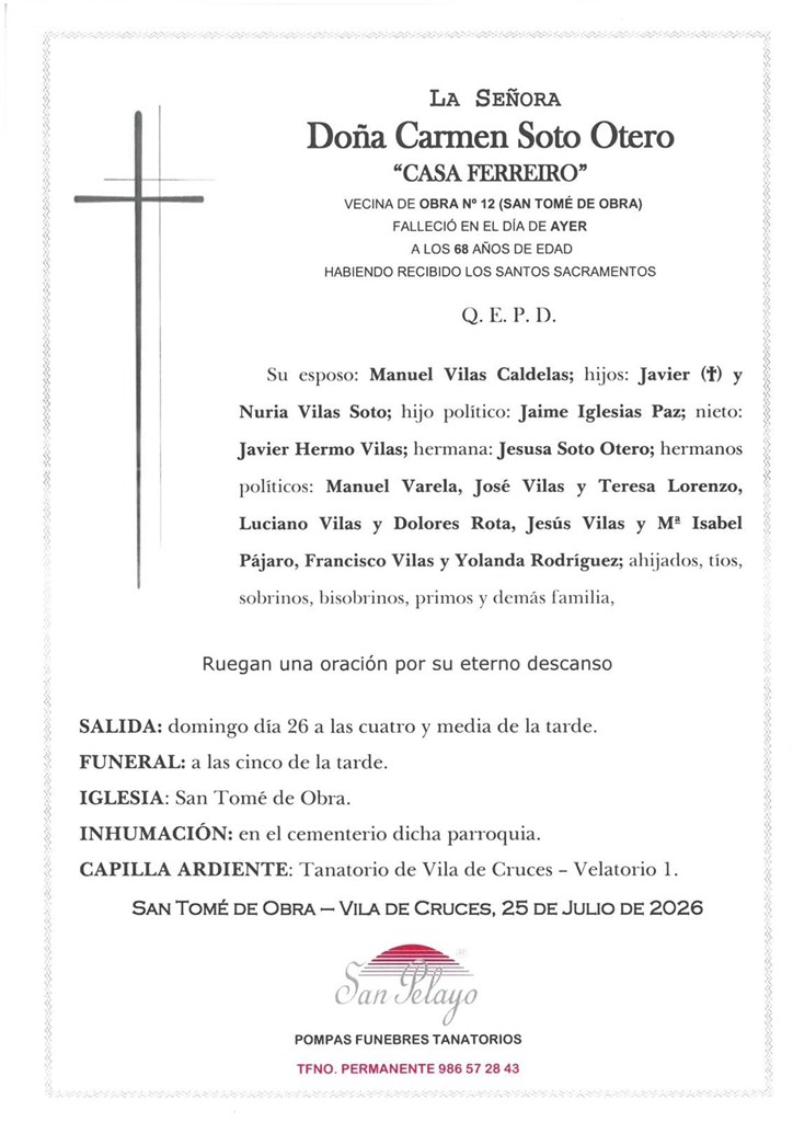 Foto 1 CARMEN SOTO OTERO