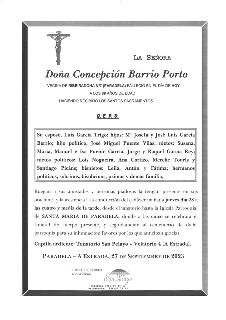 Foto principal CONCEPCIÓN BARRIO PORTO