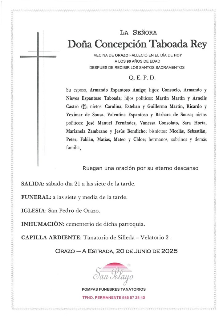 Foto principal CONCEPCION TABOADA REY