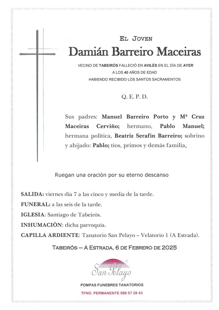 Foto principal DAMIÁN BARREIRO MACEIRAS