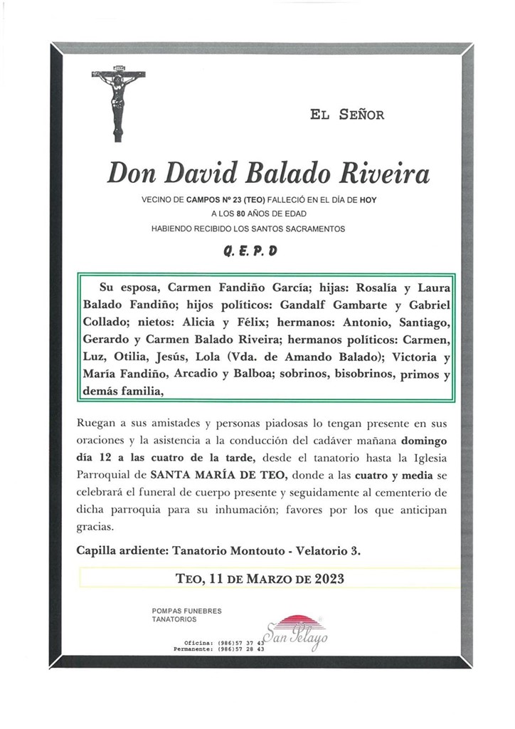 Foto principal DAVID BALADO RIVEIRA