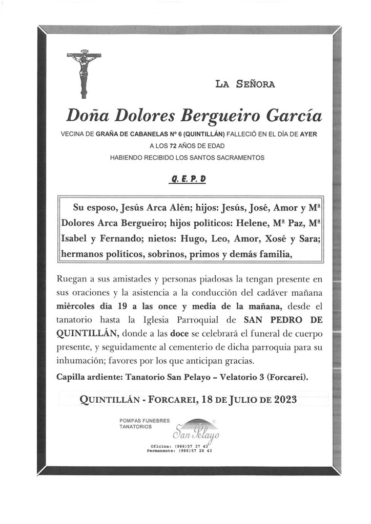 Foto principal DOLORES BERGUEIRO GARCIA