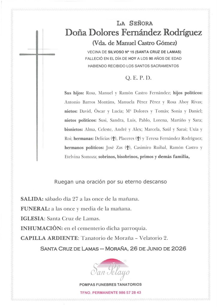 Foto 1 DOLORES FERNÁNDEZ RODRÍGUEZ