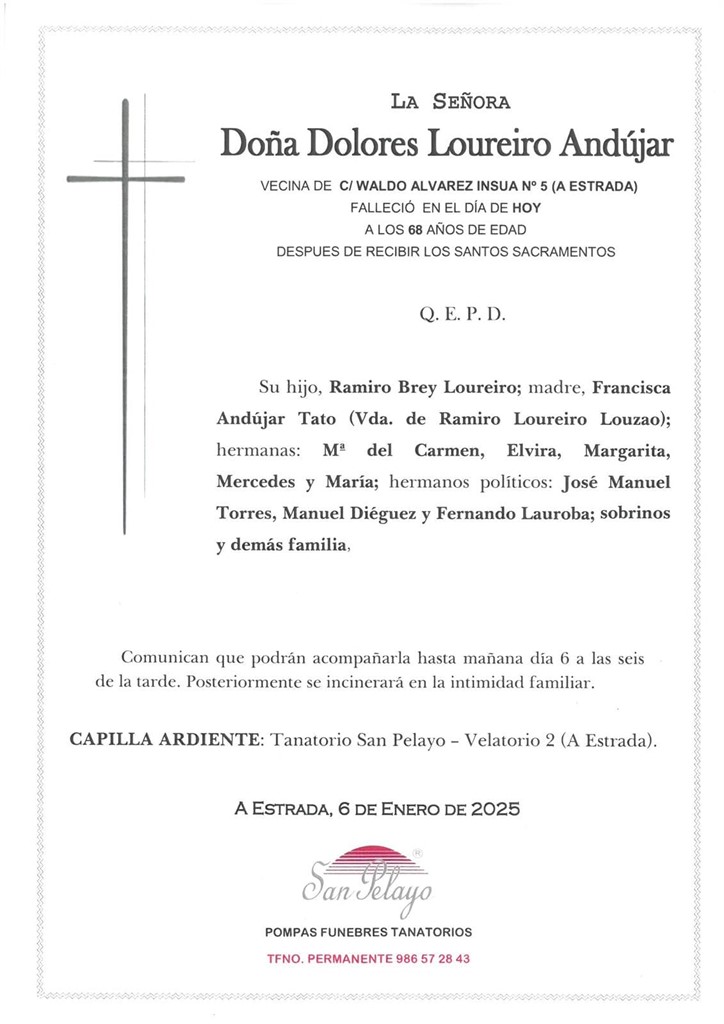Foto principal DOLORES LOUREIRO ANDUJAR