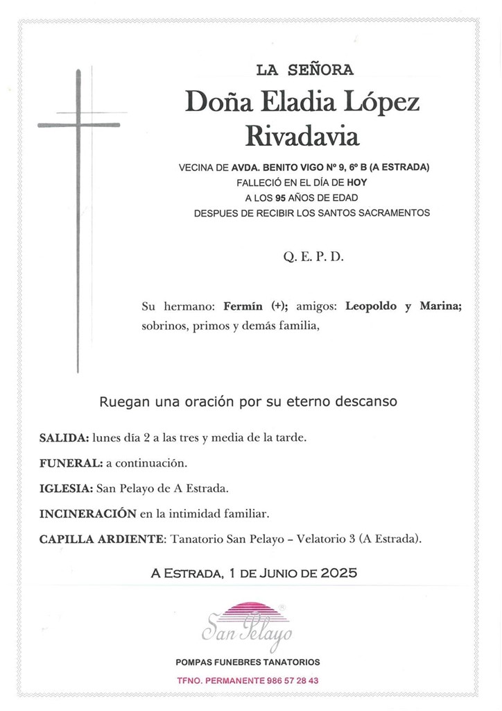 Foto principal ELADIA LÓPEZ RIVADAVIA