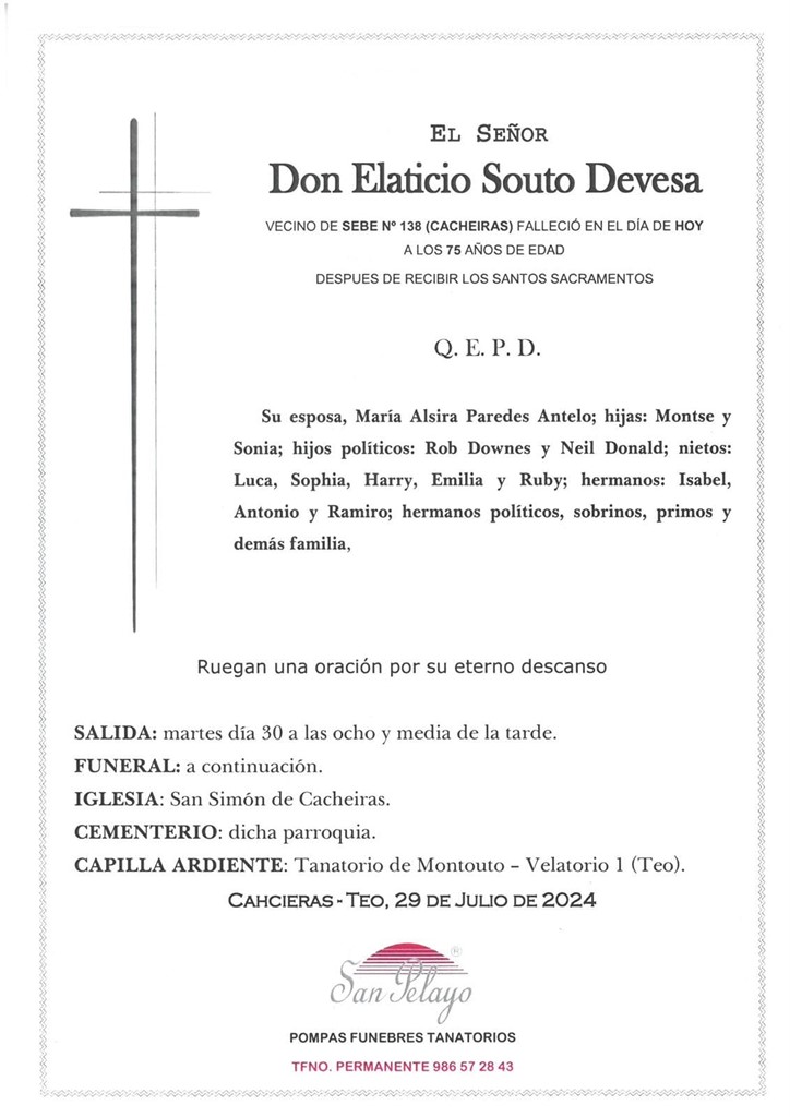 Foto principal ELATICIO SOUTO DEVESA
