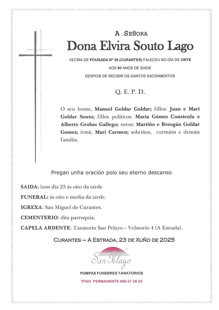 Foto principal ELVIRA SOUTO LAGO