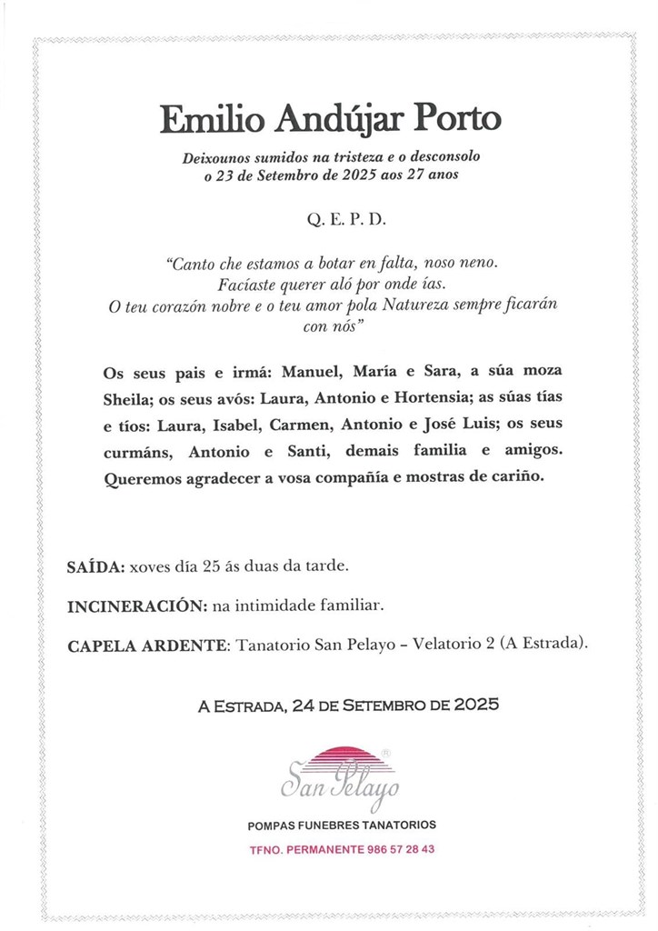 EMILIO ANDUJAR PORTO