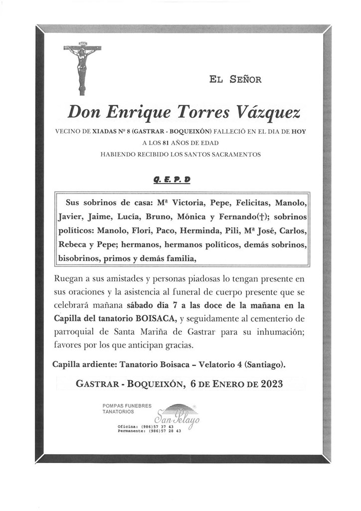 Foto principal ENRIQUE TORRES VÁZQUEZ