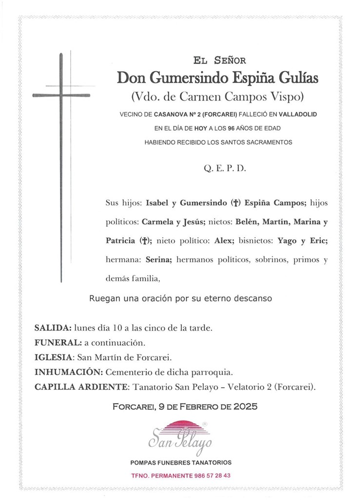 Foto principal GUMERSINDO ESPIÑA GULÍAS