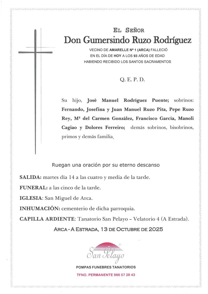 GUMERSINDO RUZO RODRÍGUEZ