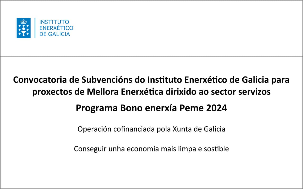 Subvención programa bono enerxía peme