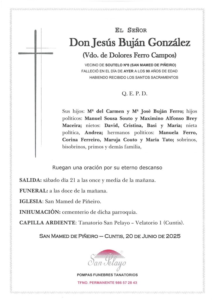 Foto principal JESÚS BUJÁN GONZÁLEZ
