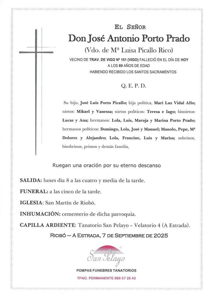 JOSÉ ANTONIO PORTO PRADO