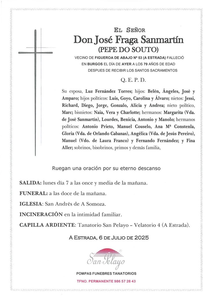 Foto principal JOSE FRAGA SANMARTIN