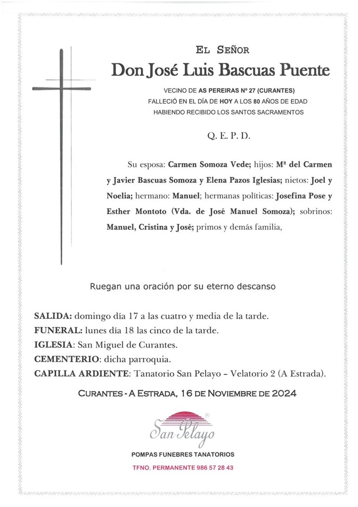 Foto principal JOSE LUIS BASCUAS PUENTE