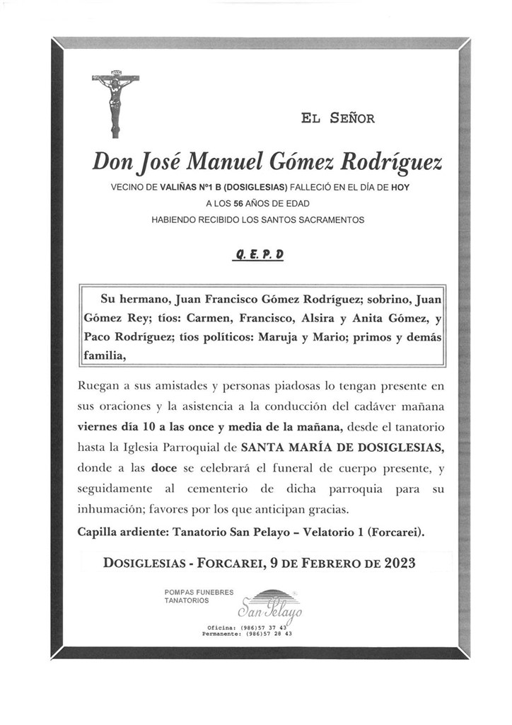 Foto principal JOSÉ MANUEL GÓMEZ RODRÍGUEZ