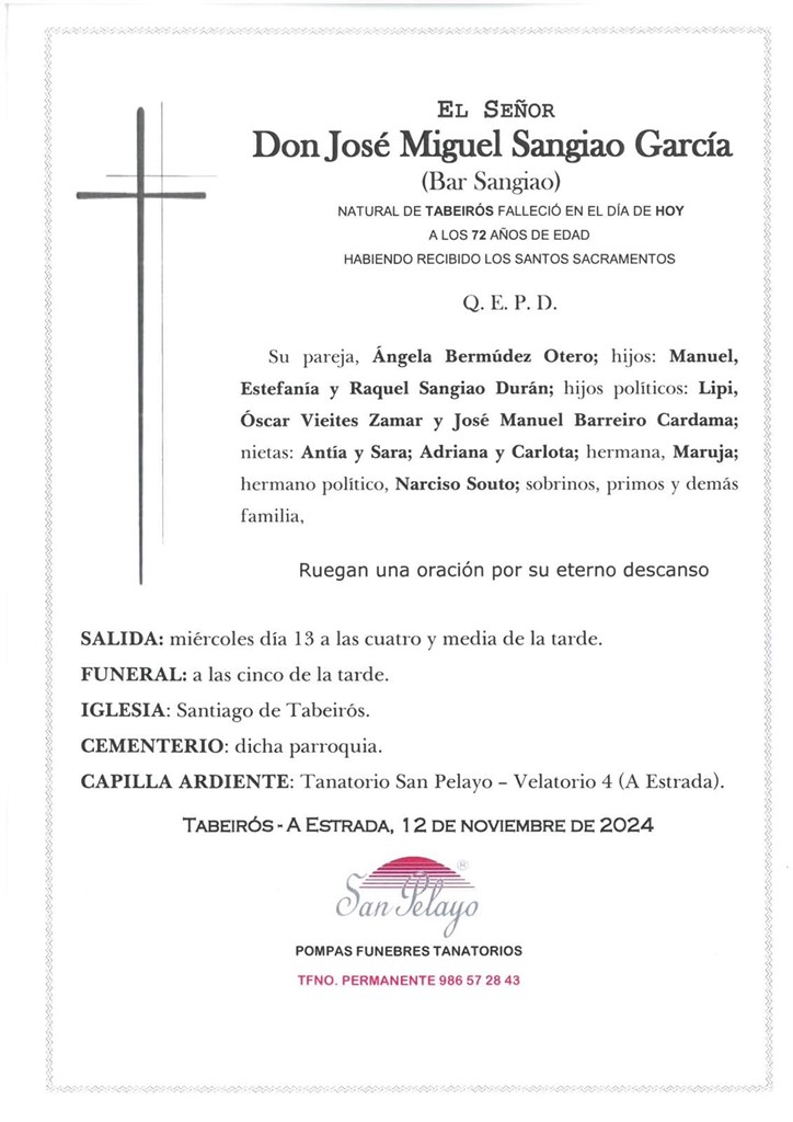 Foto principal JOSE MIGUEL SANGIAO GARCIA