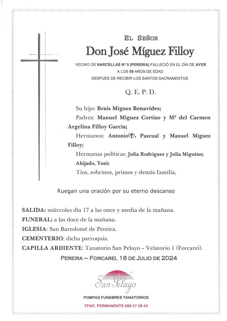 Foto principal JOSÉ MÍGUEZ FILLOY
