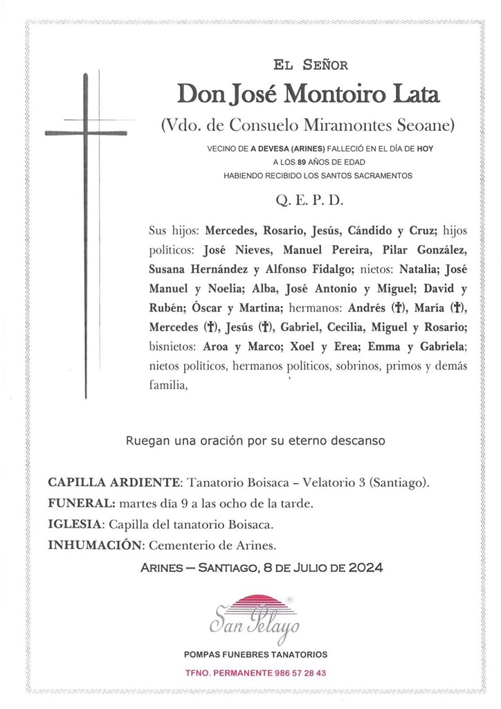 Foto principal JOSÉ MONTOIRO LATA