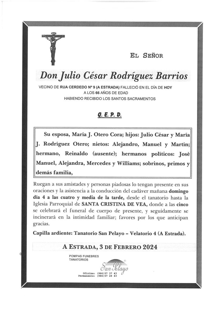 Foto principal JULIO CÉSAR RODRÍGUEZ BARRIOS