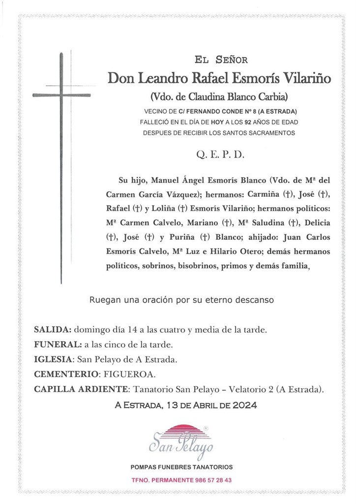 Foto principal LEANDRO RAFAEL ESMORIS VILARIÑO