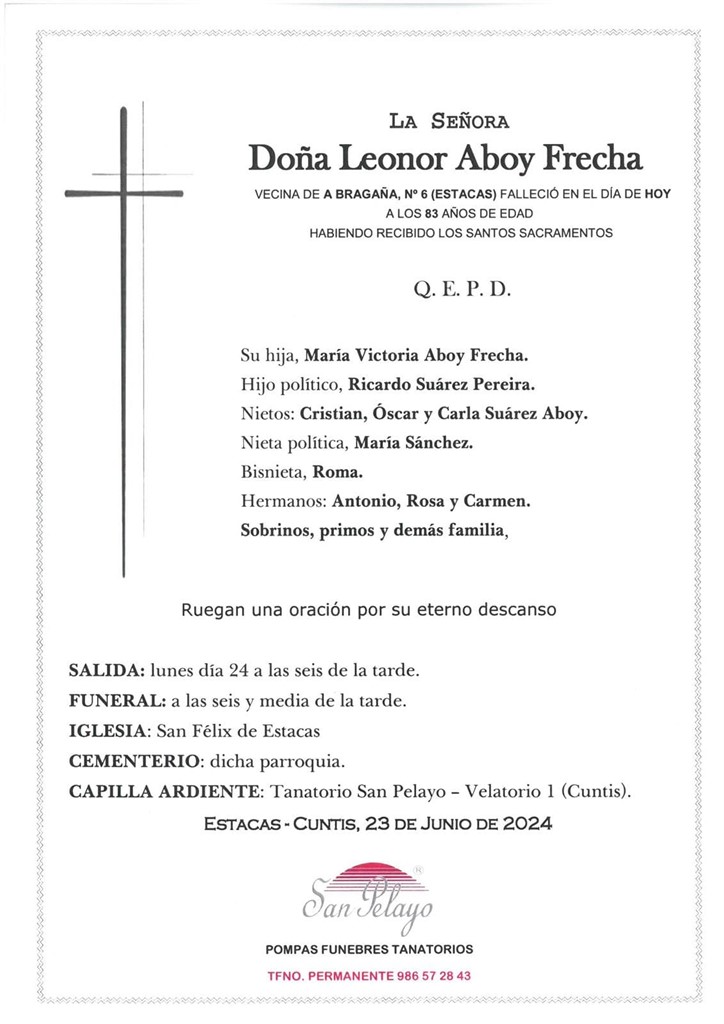 Foto principal LEONOR ABOY FRECHA