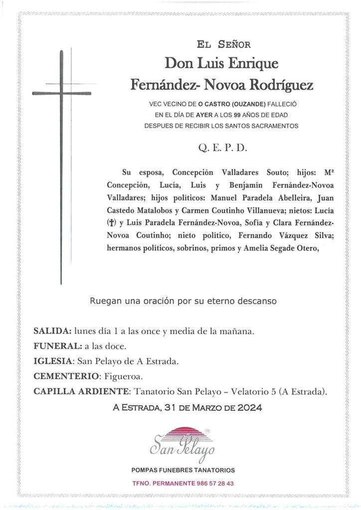 Foto principal LUIS ENRIQUE FERNÁNDEZ-NOVOA RODRÍGUEZ