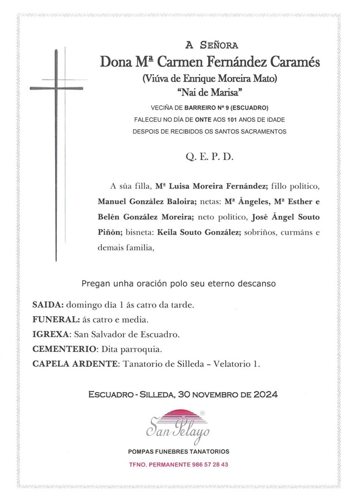 Foto principal Mª CARMEN FERNÁNDEZ CARAMÉS