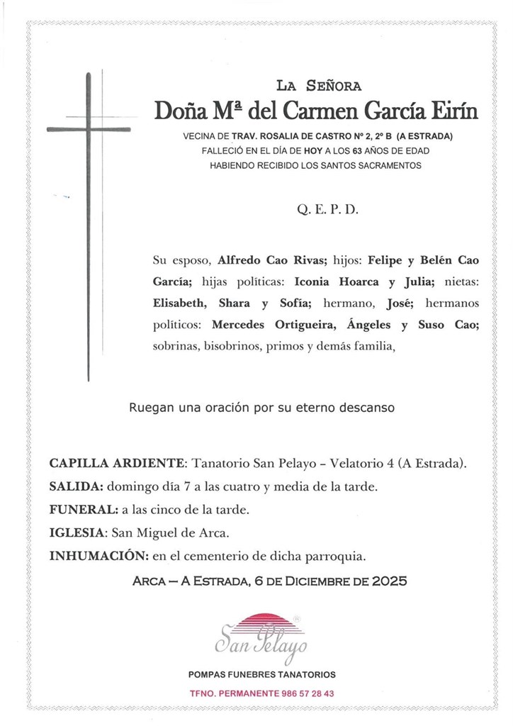 Mª DEL CARMEN GARCIA EIRIN