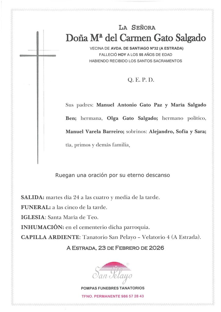Foto 1 Mª DEL CARMEN GATO SALGADO