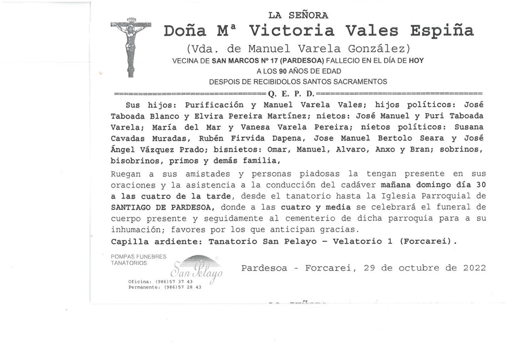 Foto principal Mª VICTORIA VALES ESPIÑA