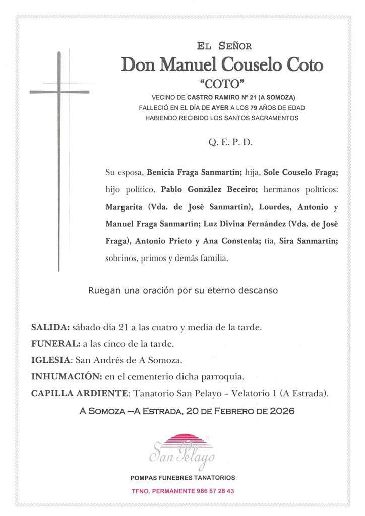 Foto 1 MANUEL COUSELO COTO