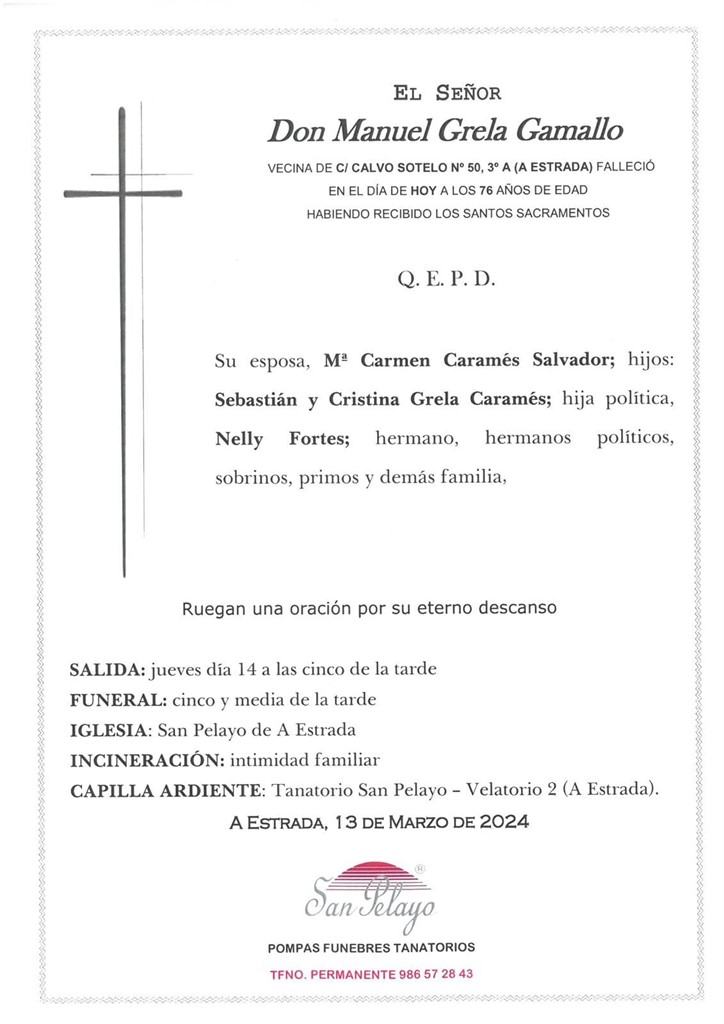 Foto principal MANUEL GRELA GAMALLO