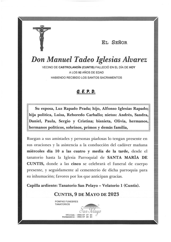 Foto principal MANUEL IGLESIAS ALVAREZ