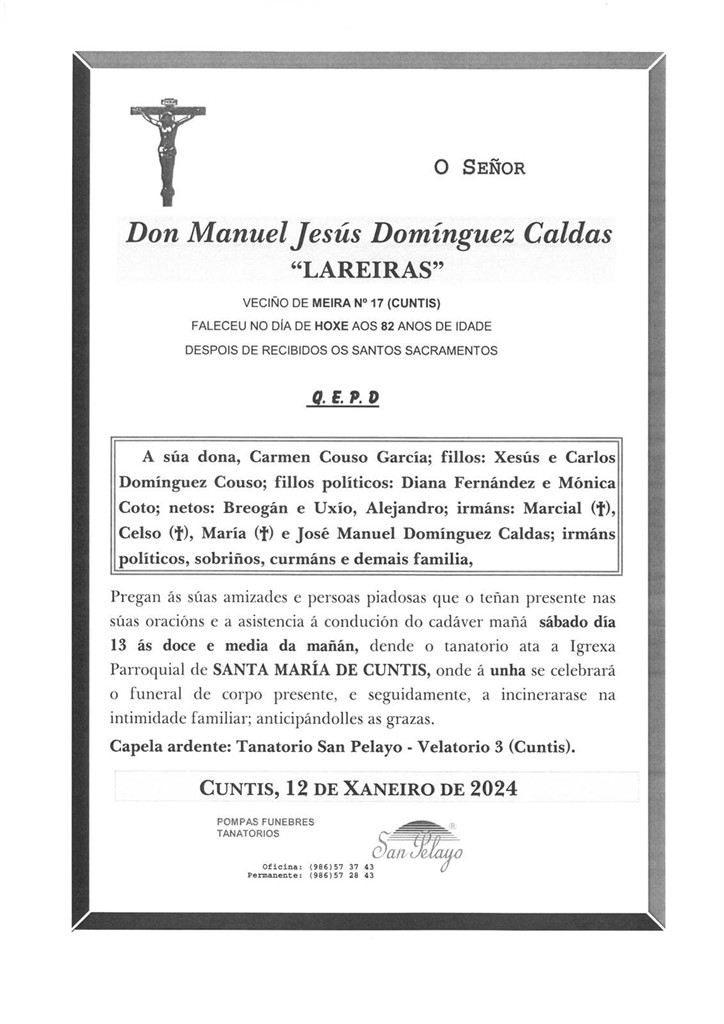 Foto principal MANUEL JESUS DOMINGUEZ CALDAS