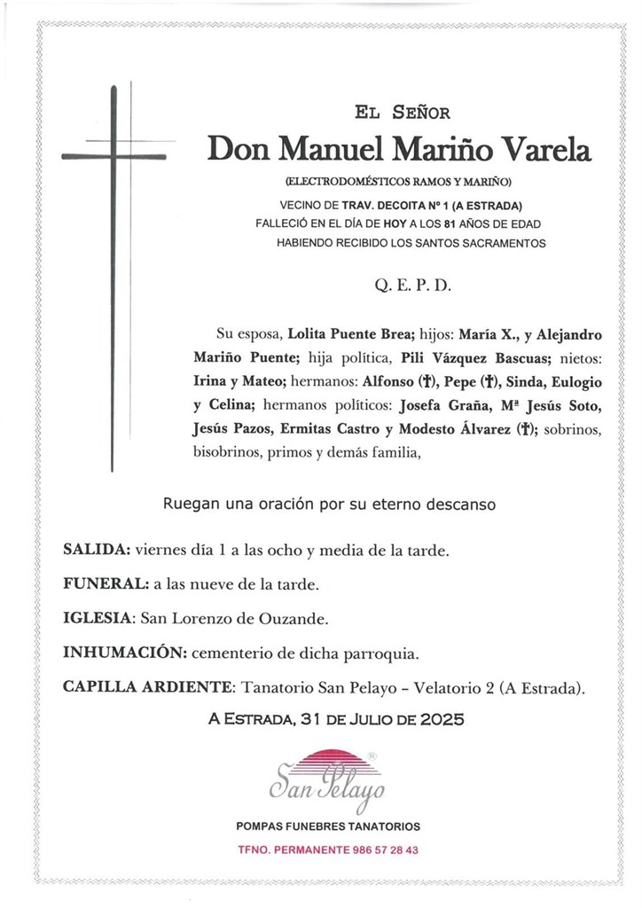 Foto principal MANUEL MARIÑO VARELA