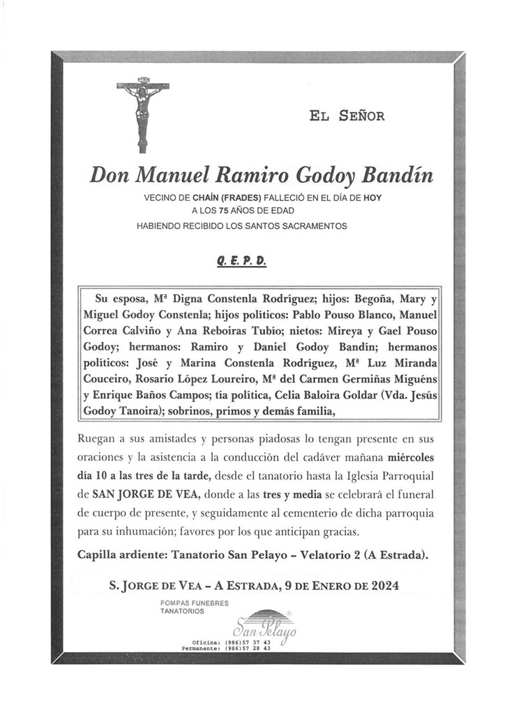 Foto principal MANUEL RAMIRO GODOY BANDIN