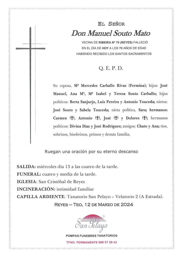 Foto principal MANUEL SOUTO MATO