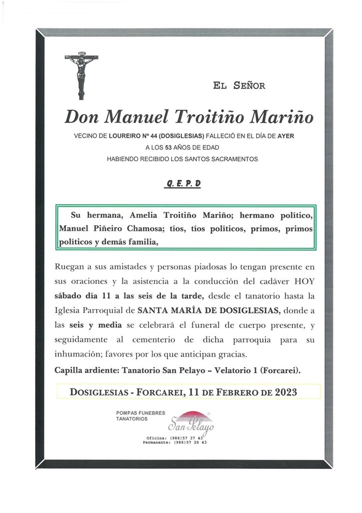 Foto principal MANUEL TROITIÑO MARIÑO