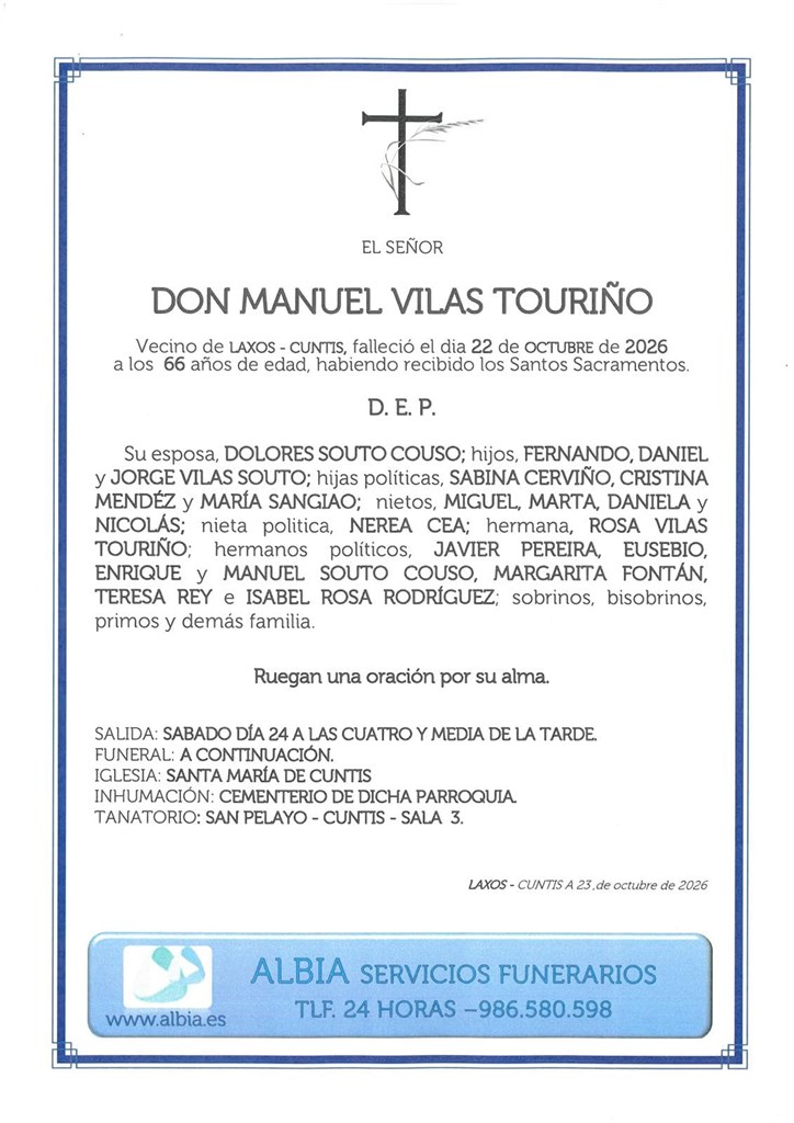Foto 1 MANUEL VILAS TOURIÑO
