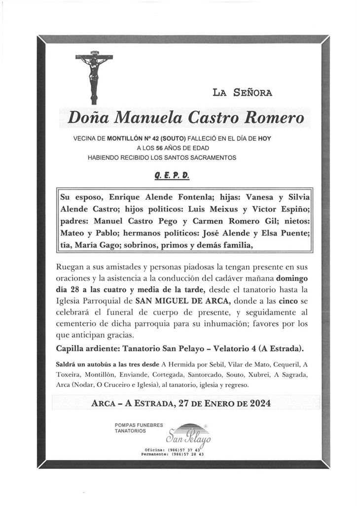 Foto principal MANUELA CASTRO ROMERO