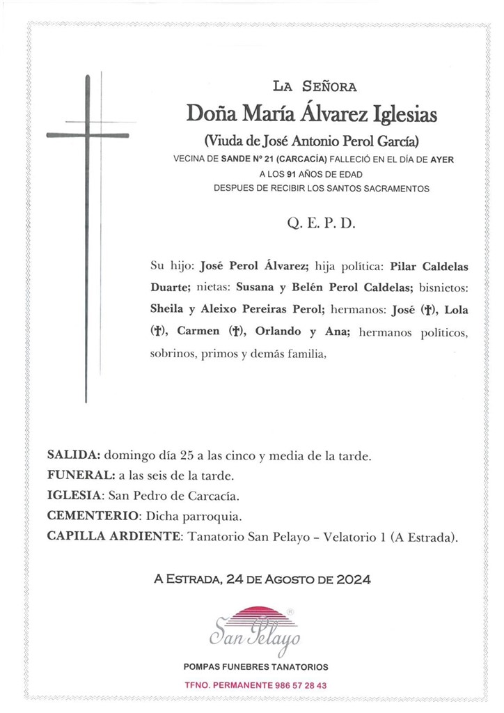 Foto principal MARÍA ÁLVAREZ IGLESIAS