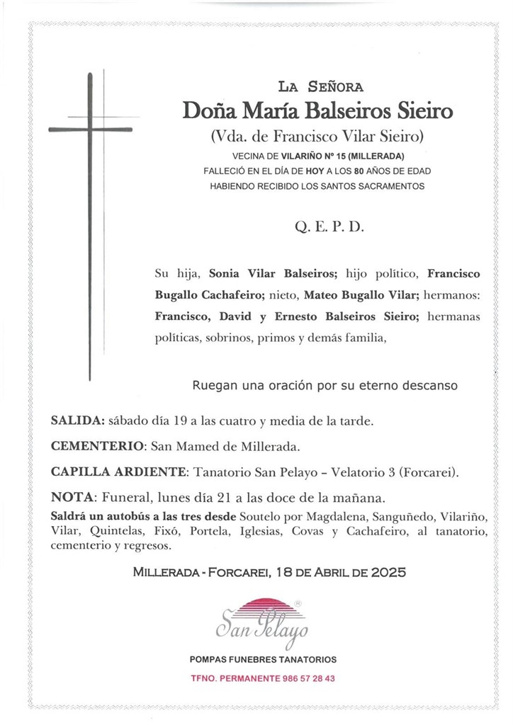 Foto principal MARIA BALSEIROS SIEIRO
