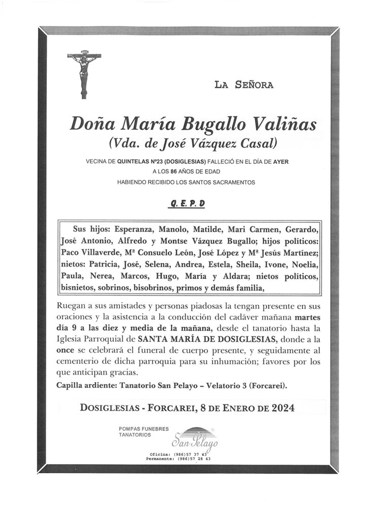 Foto principal MARIA BUGALLO VALIÑAS