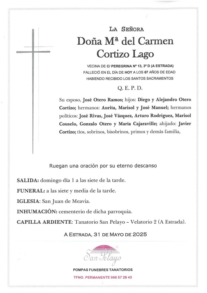Foto principal MARIA DEL CARMEN CORTIZO LAGO