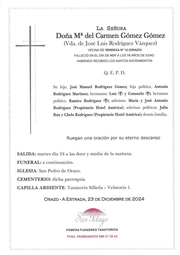 Foto principal MARÍA DEL CARMEN GÓMEZ GÓMEZ