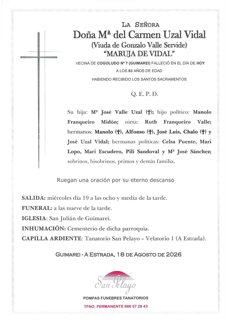 Foto 1 MARIA DEL CARMEN UZAL VIDAL