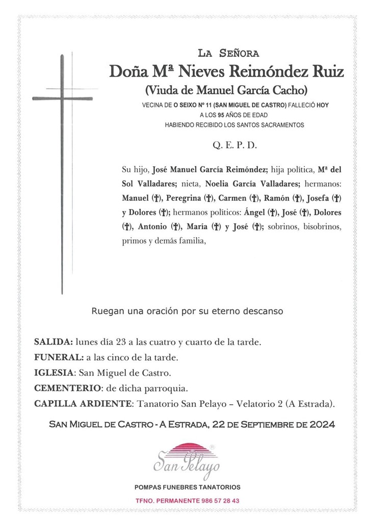 Foto principal MARIA NIEVES REIMONDEZ RUIZ